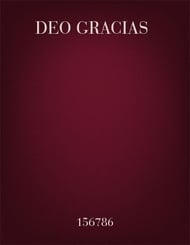 Deo Gracias SSA choral sheet music cover